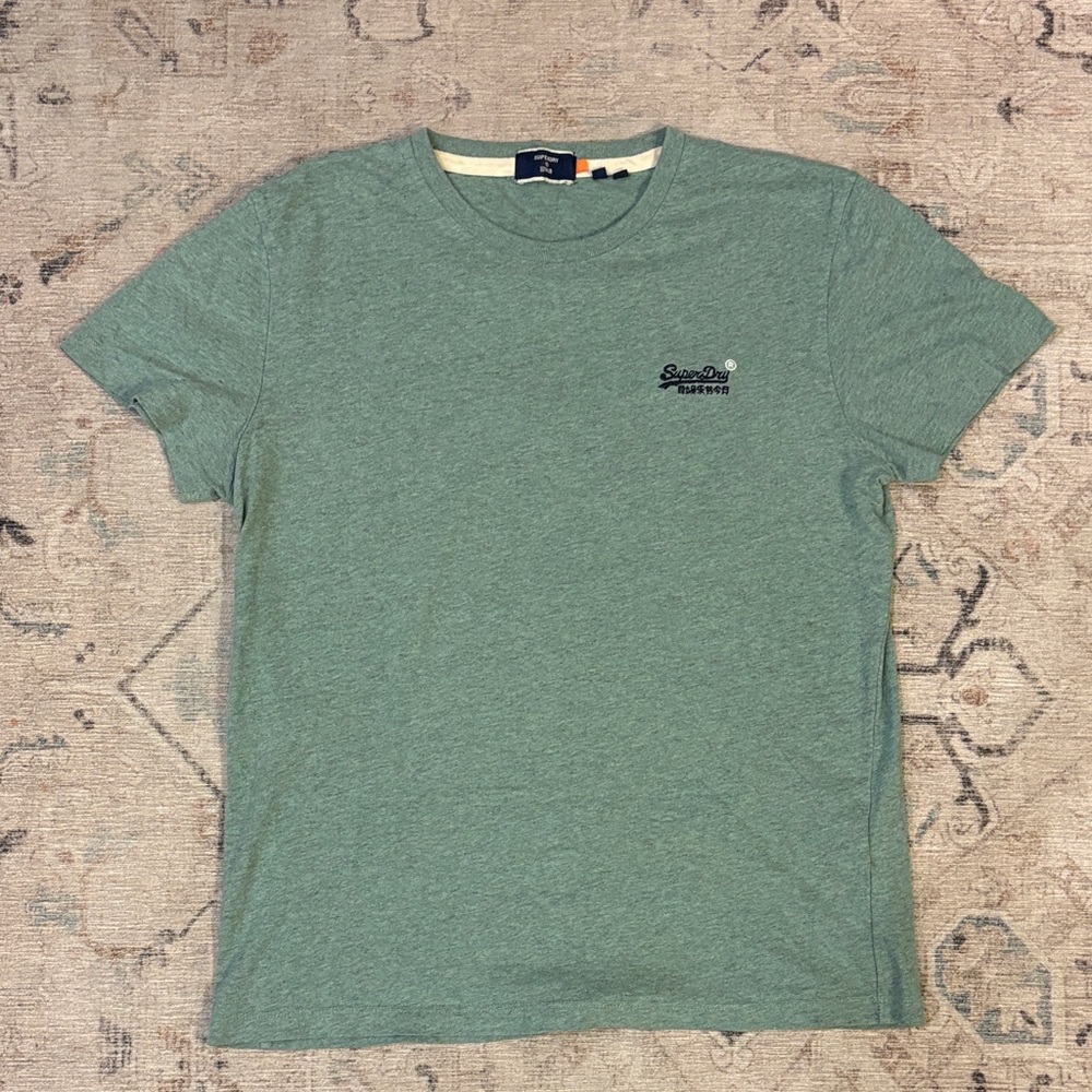 Superdry Men's Teal Short Sleeve Tee